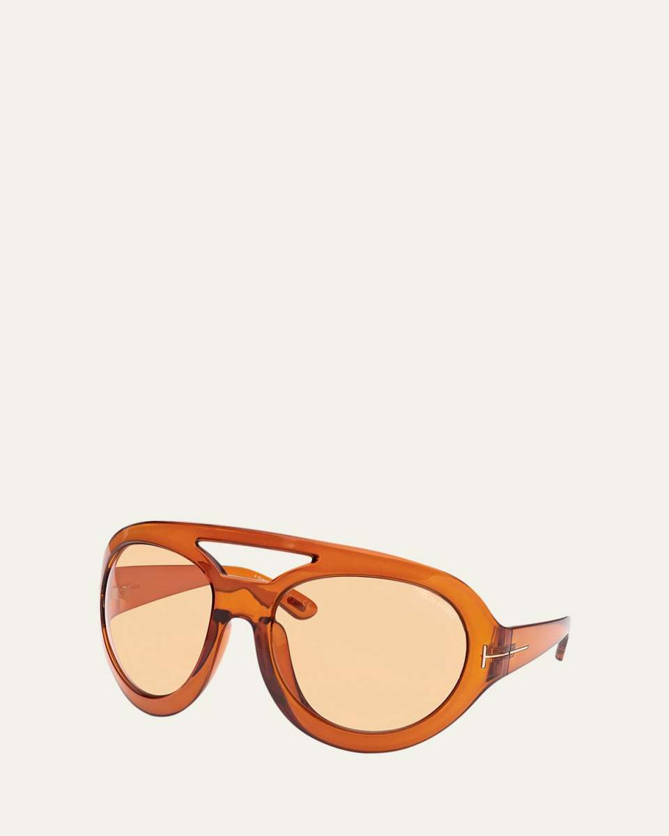 Serena Acetate Aviator Sunglasses